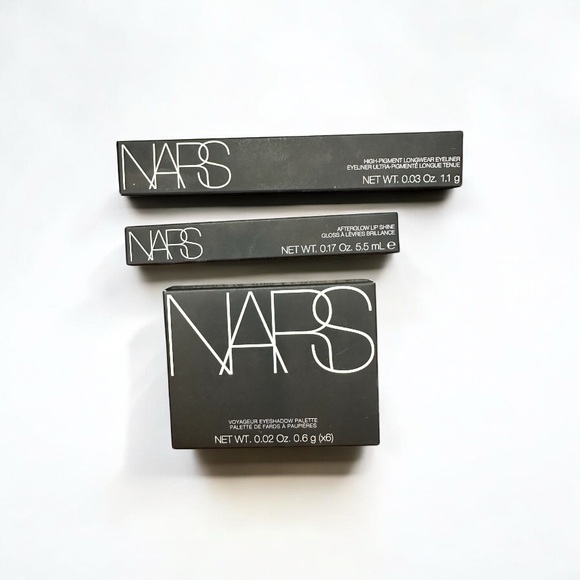 NARS Makeup Bundle – Eyeshadow Palette, Gloss & Eyeliner (New, Never Opened) - Picture 1 of 5